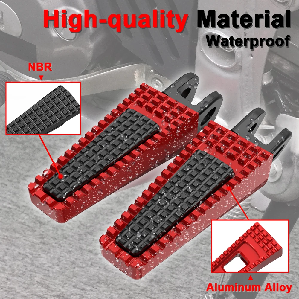 Motorcycle Front or Rear Footrests Foot Pegs Pedal For Honda CB500F CB650F CB125R (CBF125NA) CB300R CB1000R CBR650F VFR800 F