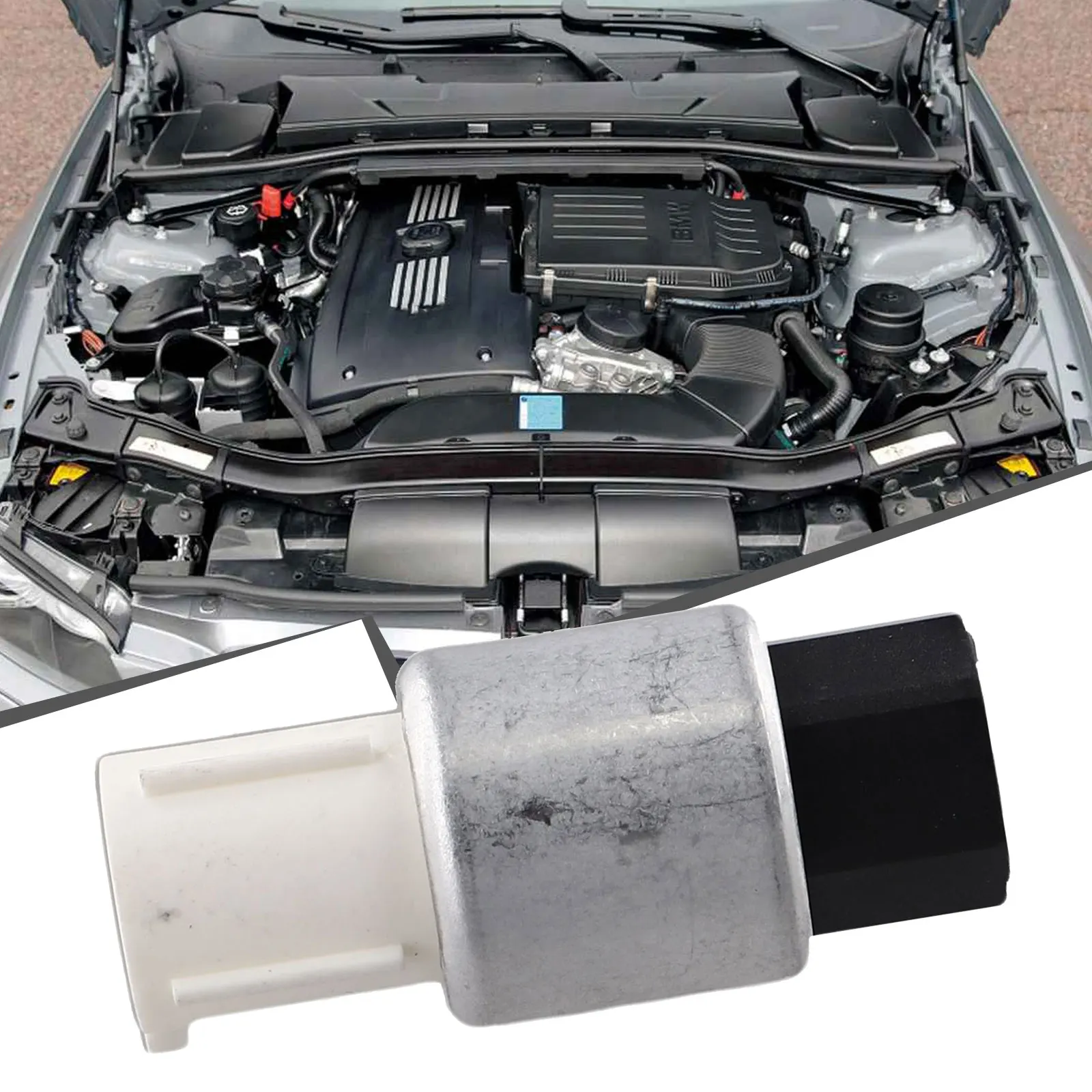 For Ford A/C Pressure Switch Sensor F6RZ19E561AA 95BW19E561AA Fits Multiple Models Including For F150 Explorer