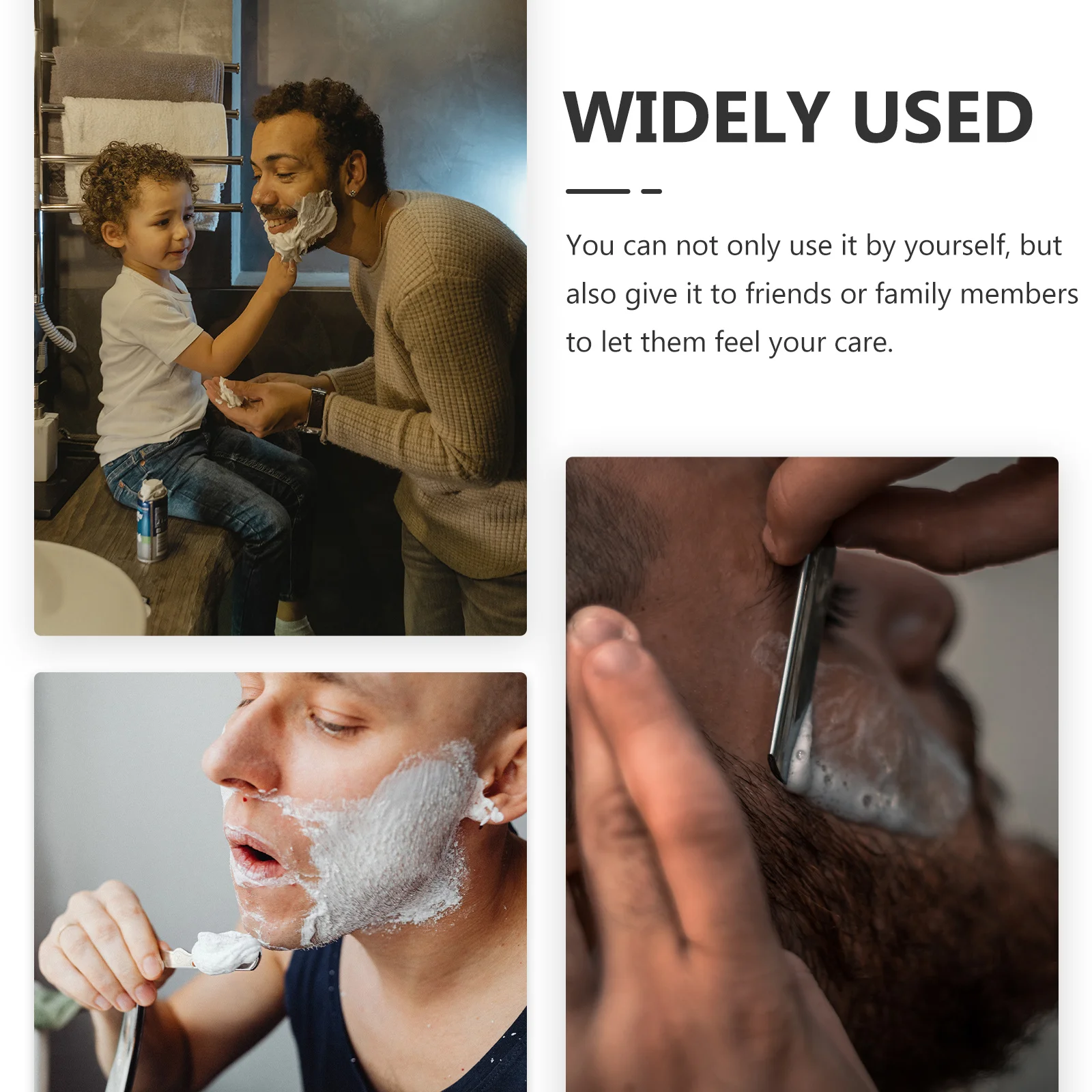 Stainless Steel Shaving Cup Heavy Duty Portable Bowl for Personal Care Gift Idea Household Shaving Bowl Men Supply