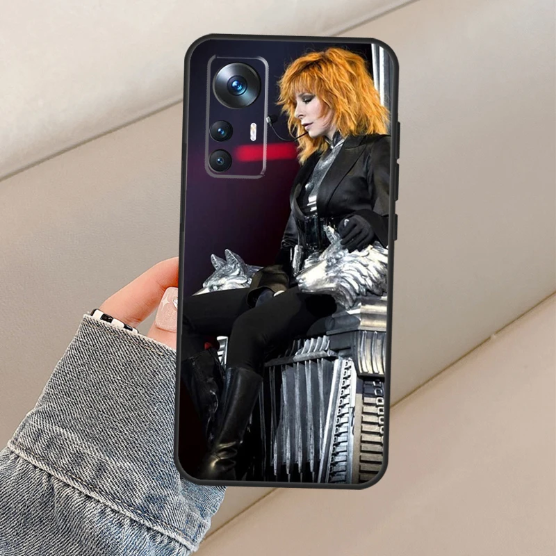 Mylene Farmer Cover For Xiaomi 13 Pro 11T 12T 12X 12 Lite Case For POCO X3 X5 F5 Pro M6 X4 F4 GT M5s F3