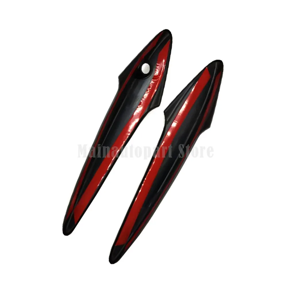 Black Door Handles With 1 key hole Door Door Handles Gloss For Civic FN2 06-11  Honda Type R MK8 FK