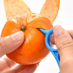 Lemon Orange Citrus Peeler Slicer Fruit Skin Remover Cutter Quickly Stripping Hand Grapefruit Peeling Cutter Kitchen Tool Gadget