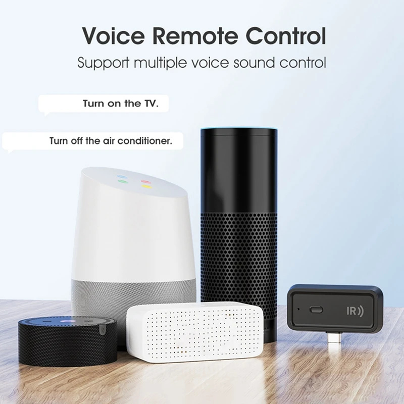 Tuya lampu kipas AC elektrik rumah tangga, kontrol aplikasi pintar Remote Control inframerah Universal Wifi