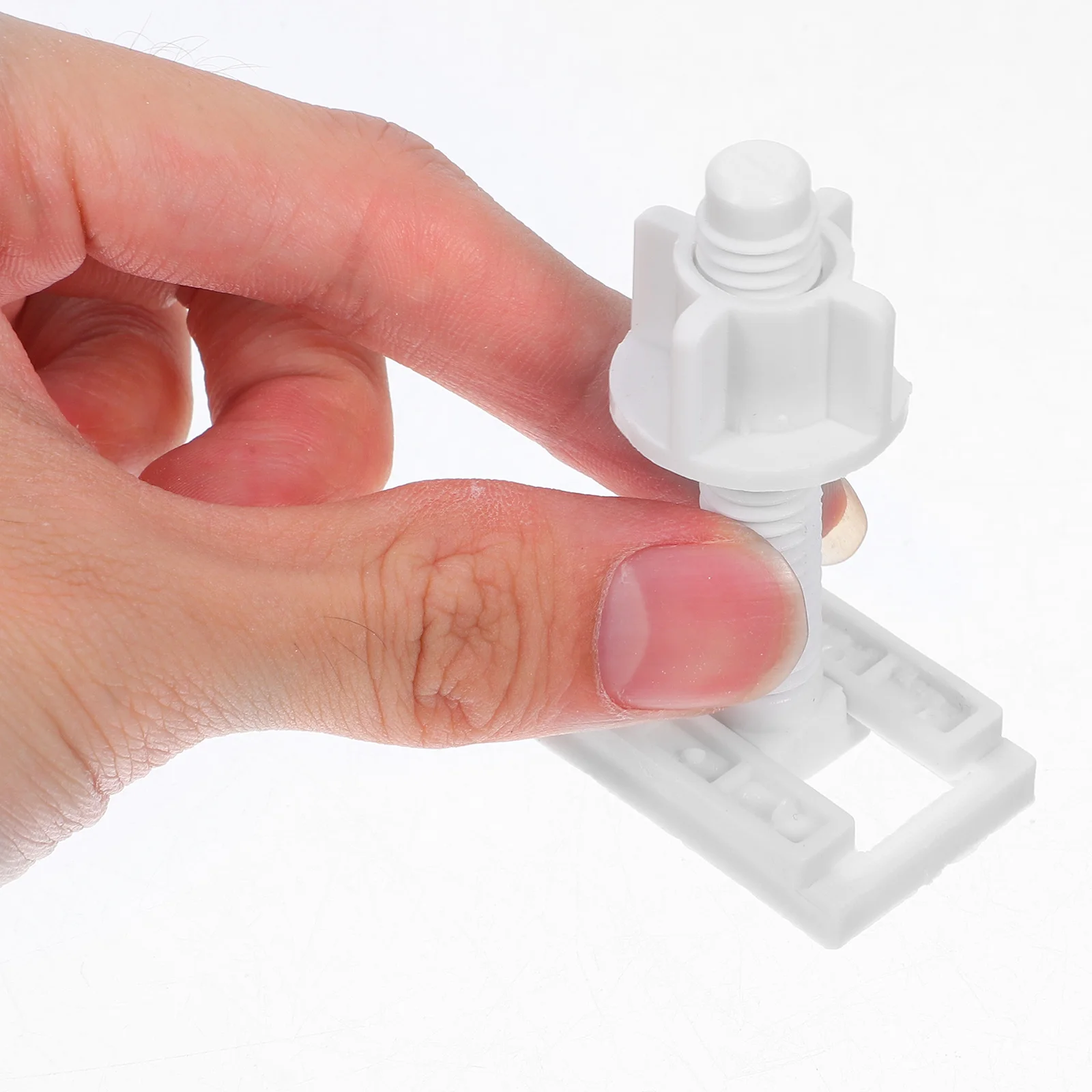 

10Sets Toilet Seat Fittings - Universal Bolt Screw Kit for Secure Lid Attachment - High-Strength Fixing Accessories - No Wobble