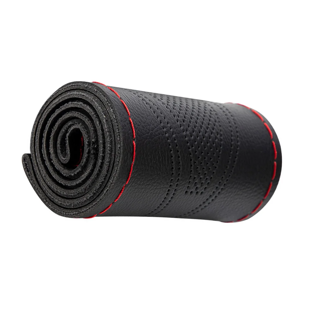 

Microfiber Car Steering Wheel Cover Non Slip Durable Smooth Protective Sleeve Heat Resistant Long Lasting Fashionable Truck