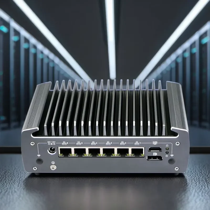 High-Performance Mini PC with I3 10110U I5 10210U I7 10810U 6 Ethernet VPN Server PfSense Micro Firewall Appliance