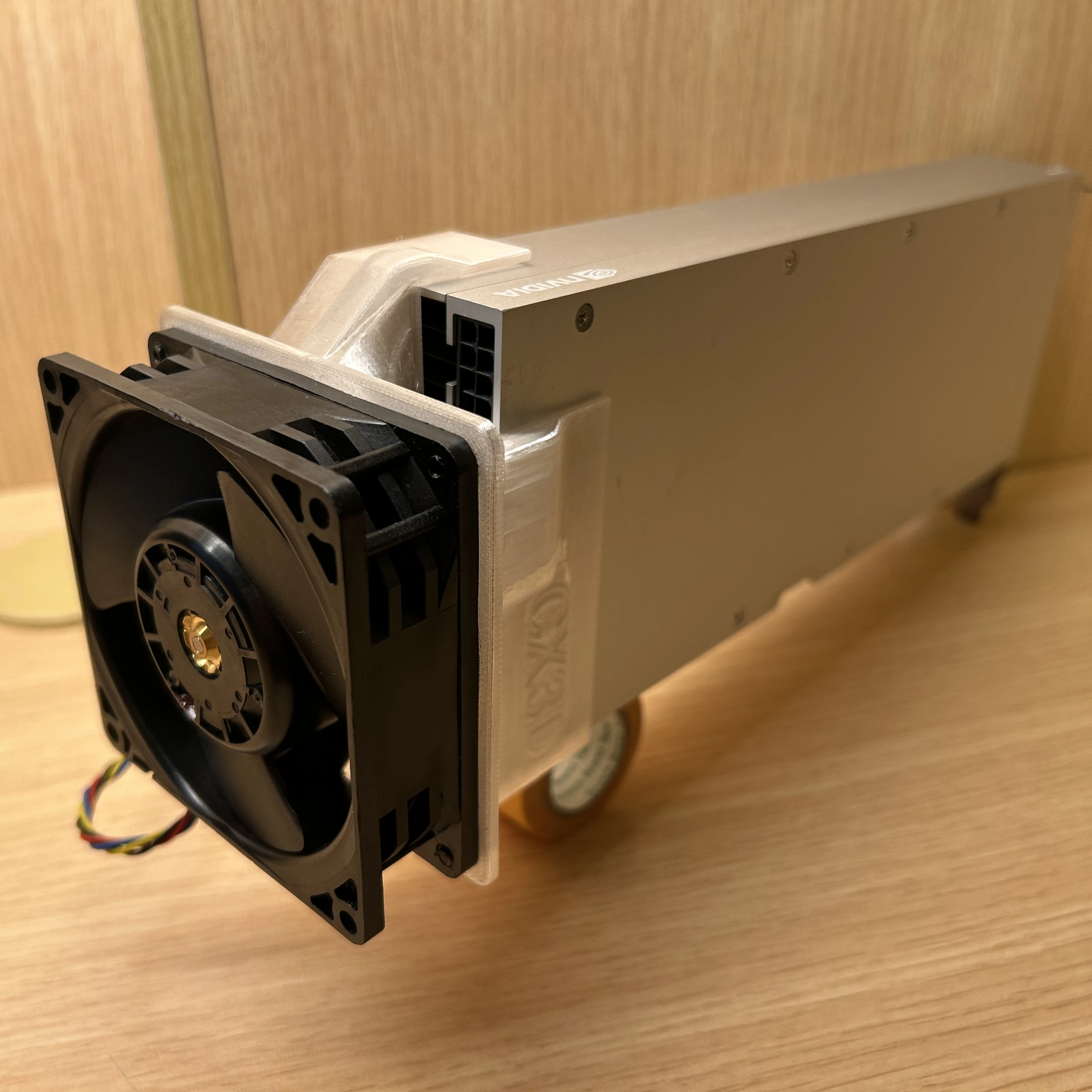 For NVIDIA Tesla A100 170HX graphics card 8CM violent cooling fan, ultra short