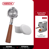 HiBREW Coffee Bottomless Portafilter 51MM 58MM Filter Basket Espresso Machine Barista Tool H10A H10B H7A H10 Plus H13