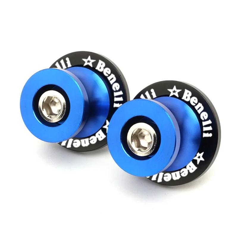 ل Benelli Bn 600 600i 302 251 302S BJ500 Bj600 Tnt 300 150 TRK 502 CNC Swingarm بكرات المتزلجون حامل مسامير اكسسوارات 6 مللي متر