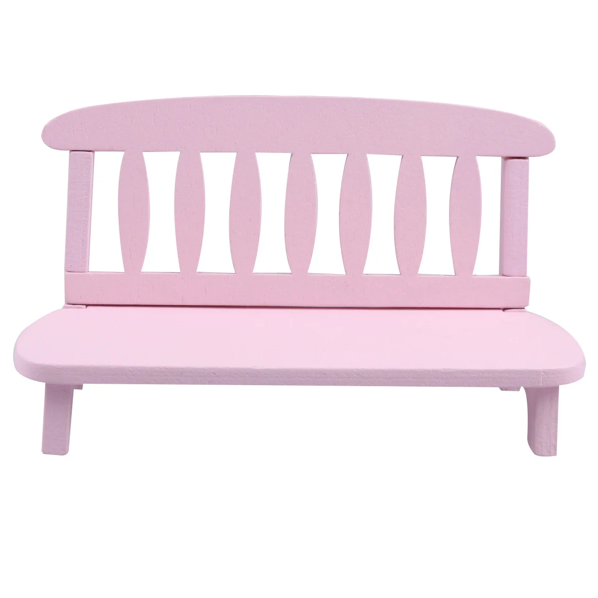 1 قطعة أريكة خشبية صغيرة الوردي خمر ديكور مكتب المنزل رائعتين براعة خزانة زخارف للحانات صور الدعامة كرسي حلية #4