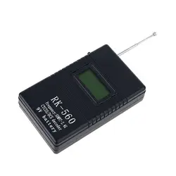 RK560 Portable 50MHz-2.4GHz Handheld Frequency Counter with Antenna for CTCSS Walkie Talkie Radio Signal Frequency Test