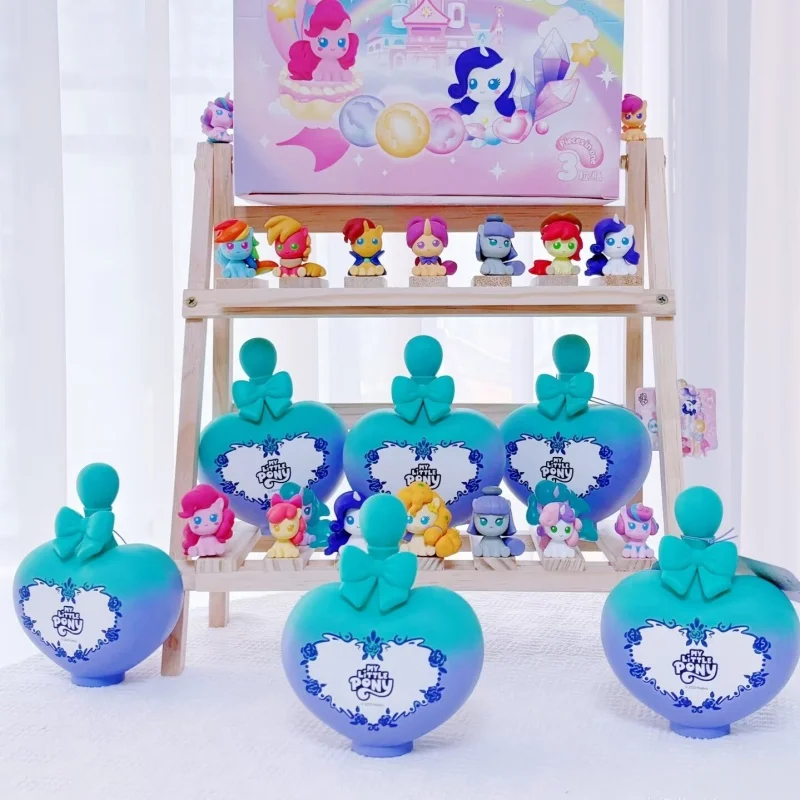 

Funism My Little Pony Magic Bottle Blind Box Cute Mini Collectible Figures Kawaii Desktop Decor Perfect Gifts For Girls And Anim