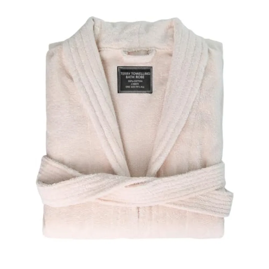 

Bathrobe Mens, Pure Cotton Robe for Men, Thick Terry Cloth Bathrobe, Luxury Long Combed Men's Cotton Robe