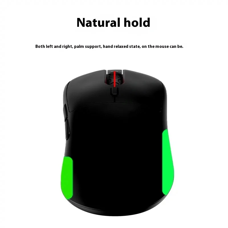 Imagem -03 - Incott Ghero Pro Mouse sem Fio Modo Dual Paw3395 Taxa de Retorno 8k Rgb pc Fps Jogos Office Gamer Personalizado