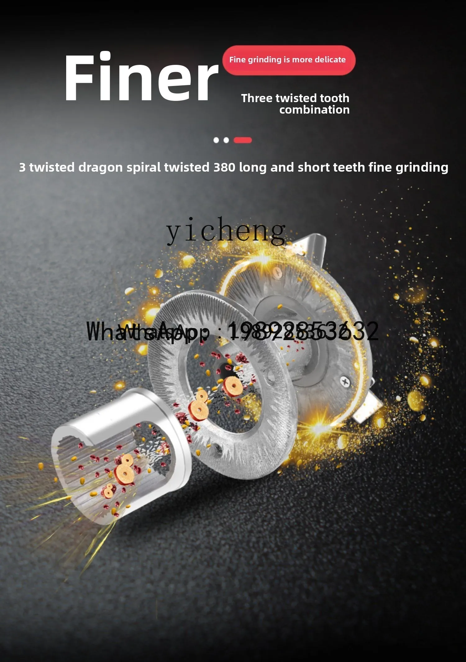 ABB Moinho de grãos inteiros comercial grande pulverizador moedor ultrafino superfície de moagem a seco pequeno moinho de milho