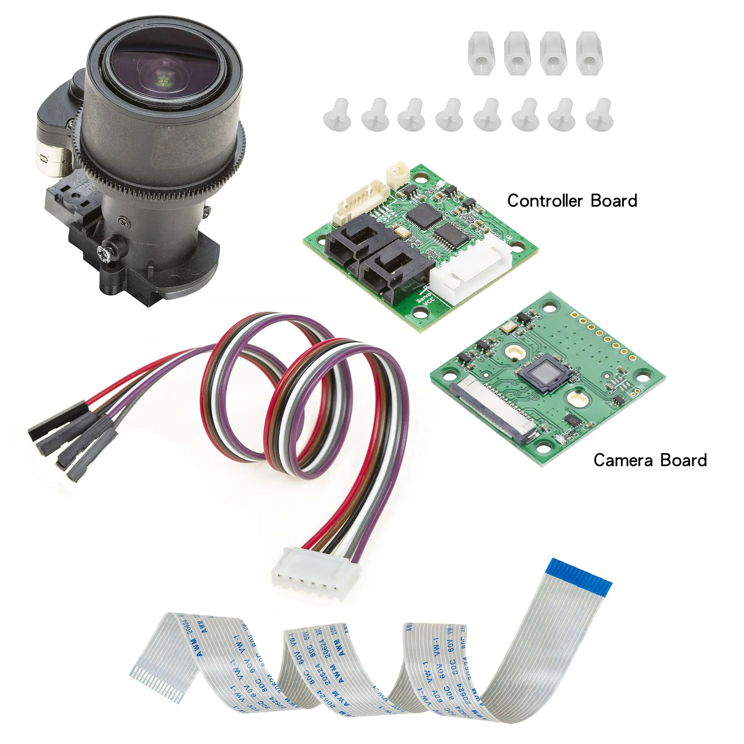 Arducam 8MP Pan Tilt Zoom telecamera PTZ per Raspberry Pi 4/3B +/3 e Jetson Nano / Xavier NX e NVIDIA Orin NX/AGX Orin