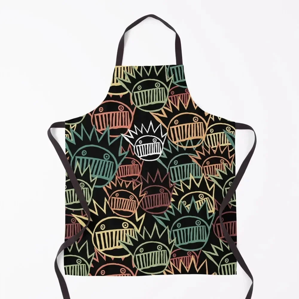 

Boognish pattern Apron Kitchens For Men Costume Waiter man chef uniform women's kitchens Apron