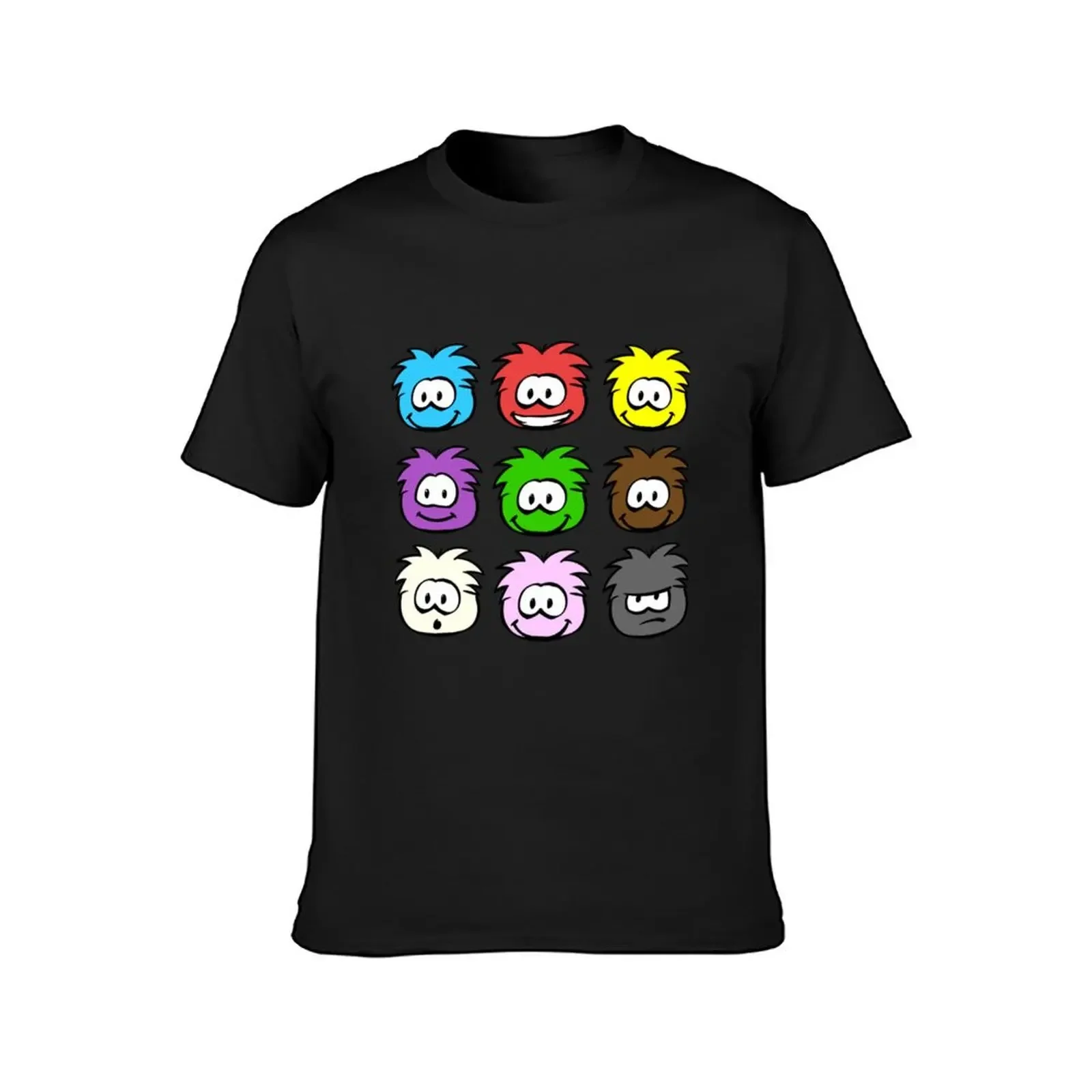 Club Penguin Oldschool Puffles T-Shirt animal prinfor boys anime tshirt cute clothes funny t shirts men