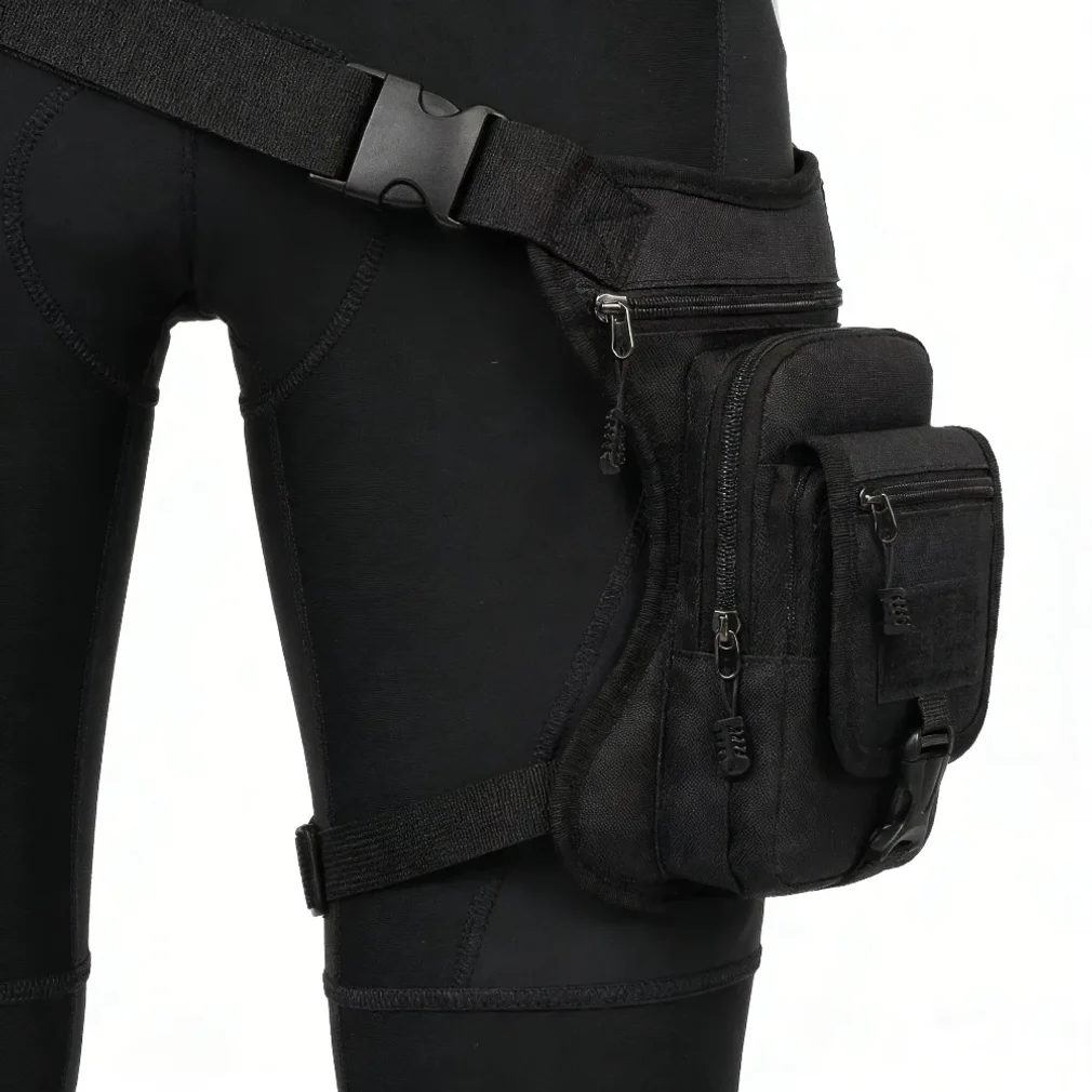Motorcycle Leg Bag Thigh Belt Waist Bag Motorbike Tactical Travel Call Mobile Phone Purse Chest Bag Outdoor Casual Waist Bags