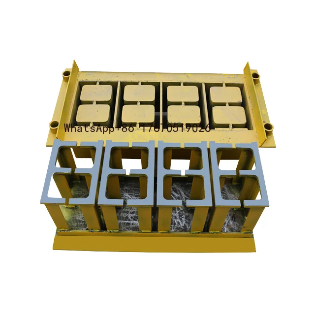 

Manual Concrete Hollow Solid Block Paver Brick Interlocking Block Making Machine Mold