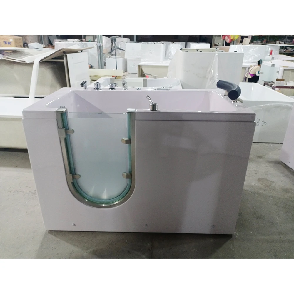 &c Hot Sale Disable Walk in Tub Open Door Bathtub for Old People