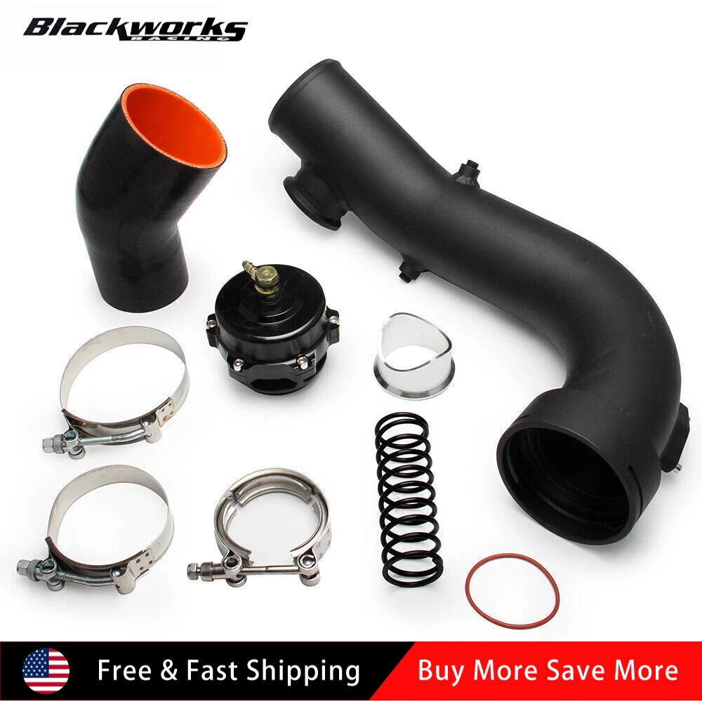 

Intake Turbo Charge Pipe Kit with Tial & 50mm Bov for BMW N54 E88 E90 E92 135i 335i for 2011-2013 E92 Coupe N54 335is