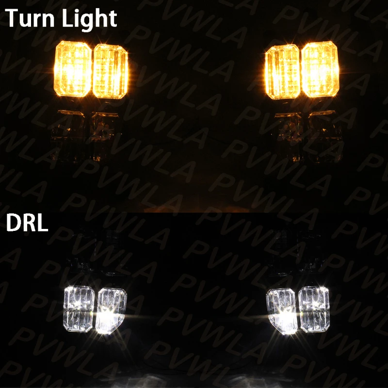 LED Fog Light 2 PIN For Mitsubishi Outlander Sport 2020 2021 2022 2023 Car Accessories Front Bumper Turn Lamp DRL