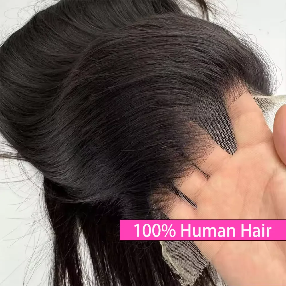 

20 42 Inch Bone Straight 5x5 Glueless Wigs Human Hair 200% Density Pre Plucked 13x4 13x6 Brazilian HD Lace Front Wig For Women