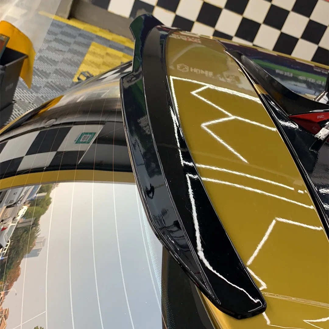 Rear Roof Spoiler Wing For VW Golf 6 7 7.5 VI VII MK6 7 7.5 GTI GTD R 2009-2020 Gloss Black Maxton Style Body Kits Tuning
