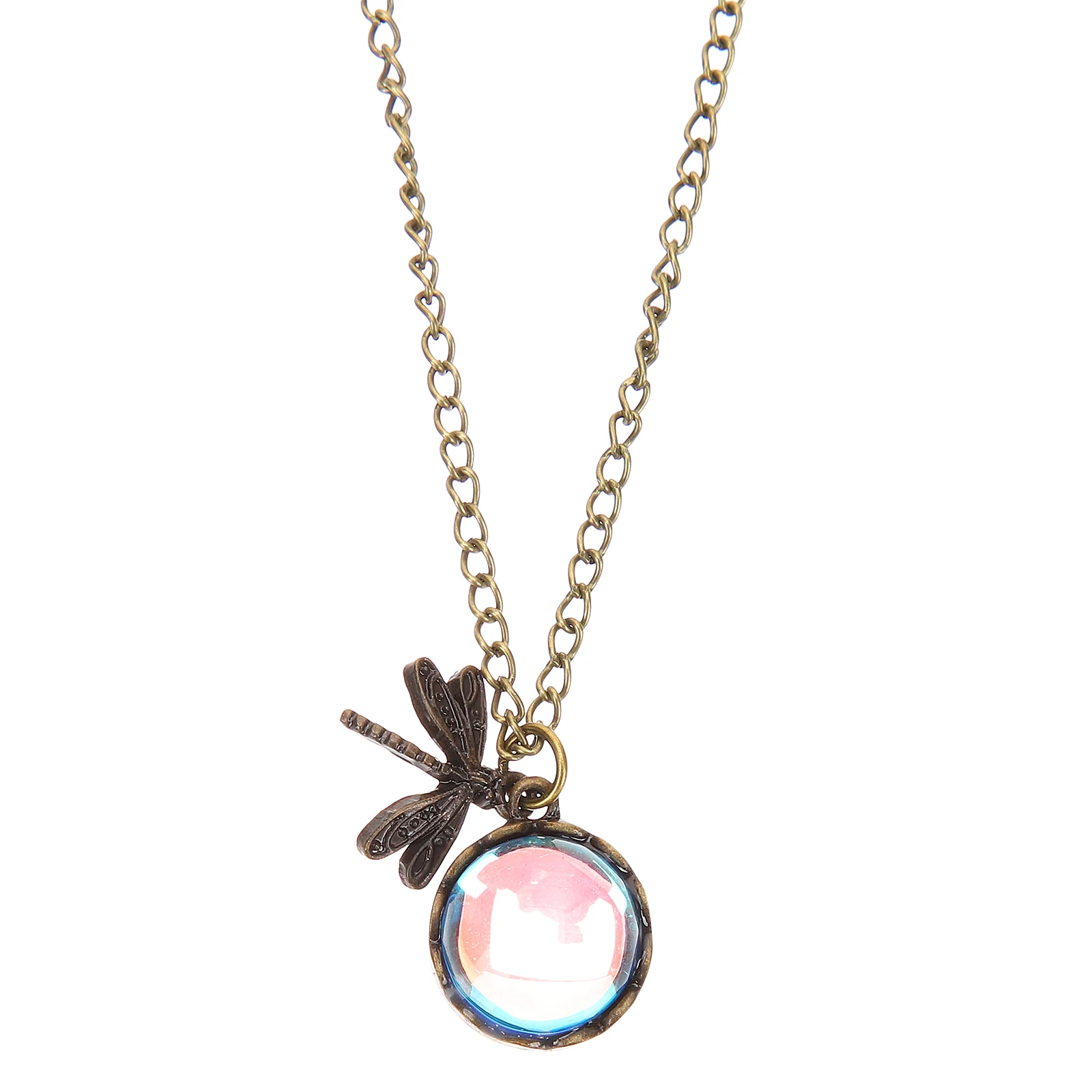 

Crystal Necklace Natural Stone Pendant Holiday Gathering Party Gift Handmade Craft Visual Enjoyment Small Hanging
