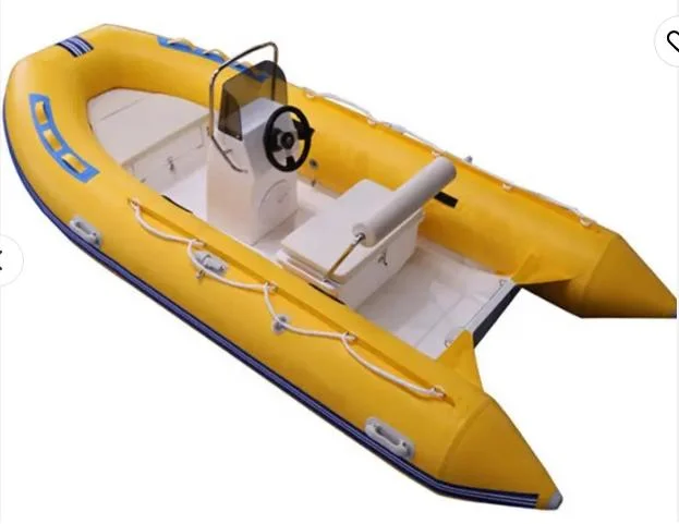 12 FT Europe New Design Hypalon Rigid Fiberglass Rib Inflatable Boat