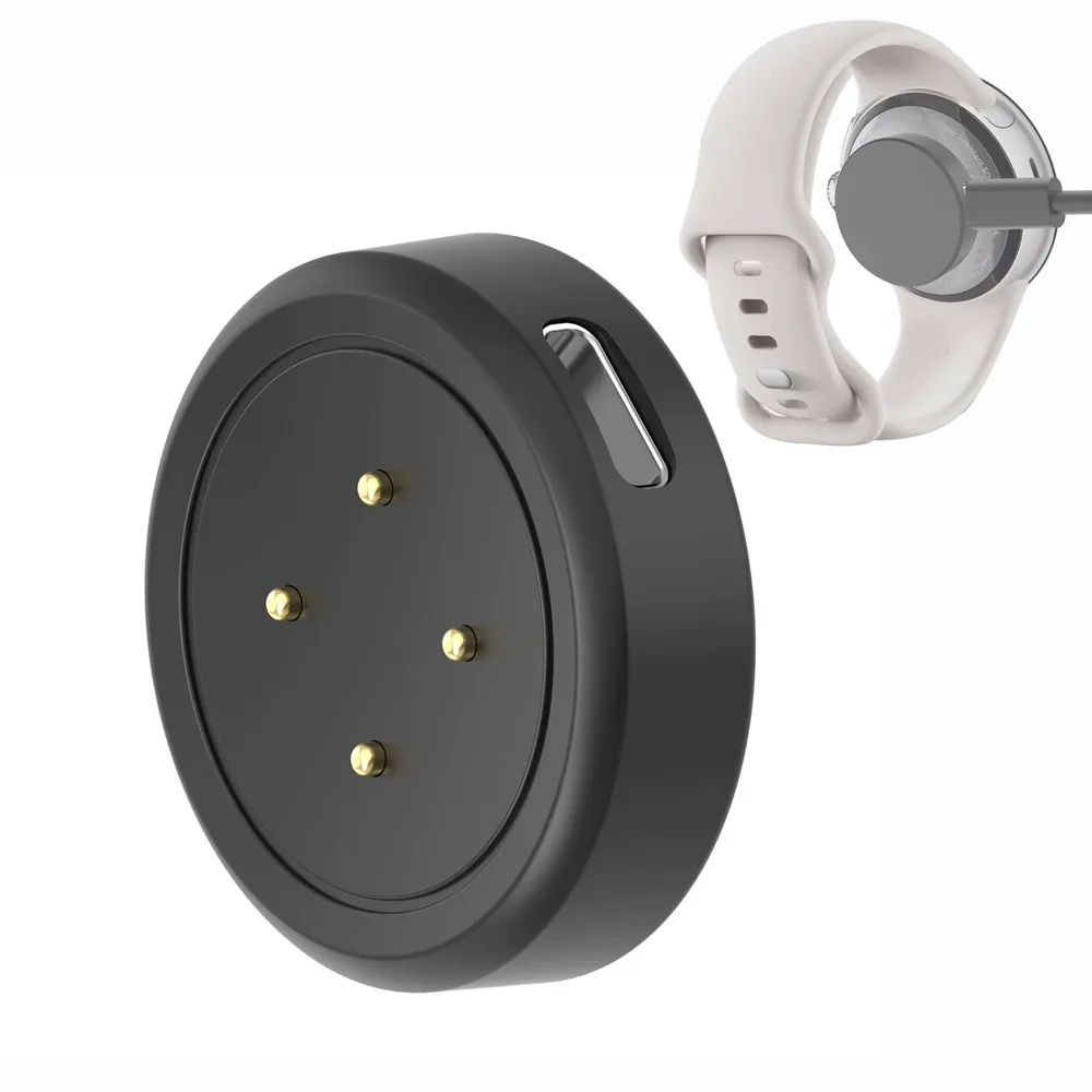 USB-C 도크 충전기 충전 어댑터 Pixel Watch 3/2 용 전원 충전 45mm 41mm Fitbit Versa 4/3 Sense 2/1 Smartwatch 액세서리