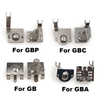 10Set Battery Terminals Spring Contacts Battery Holder For Gameboy Advance Color Console For GB DMG GBA GBC GBP Motherboard