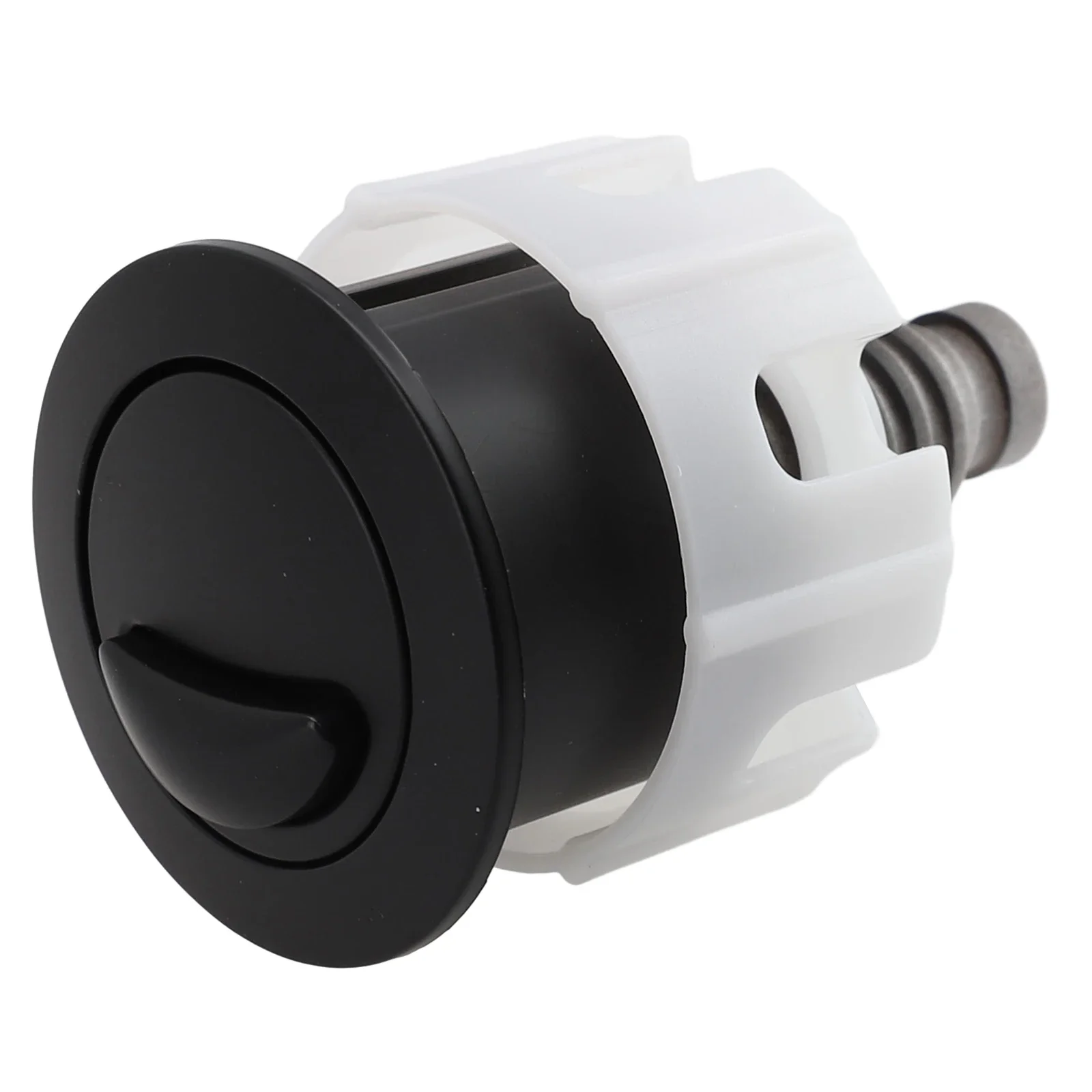 Switch Push Button Water Saving 38-49mm ABS Accessories Black Bthroom Toilet Cover Home Improvement Replacement