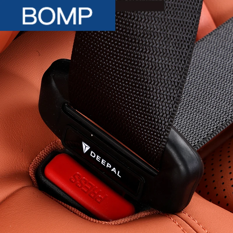 Fit For Changan Deepal S7 2023 2024 Seatbelt Buckle Protector Sl03 Bumper Cover Mute Anti-scratch Shoulder Pads Tuning