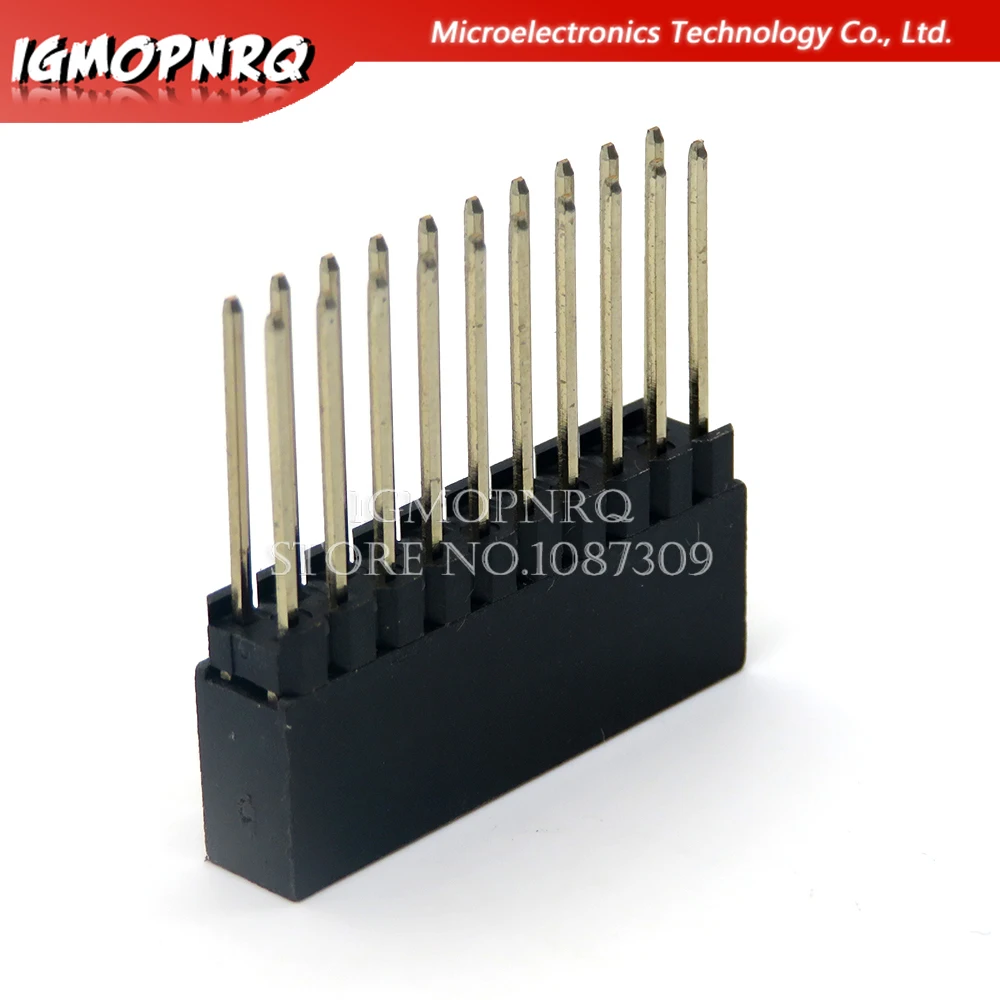 1 Stück 2,54mm 2x10p/16p/20p/25p/32p/40-polige Stapel kopf buchse zweireihig 2x20p pc104 für Himbeer-Pi 2