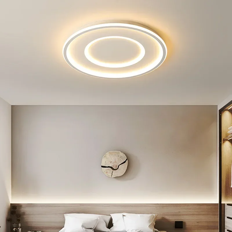 Plafonnier LED au design moderne, luminaire décoratif d'intérieur, idéal pour une chambre à coucher, un salon, une salle à manger, un hôtel ou un bureau