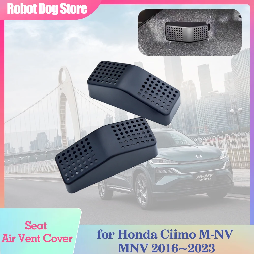 2pcs Car Seat Air Cover for Honda Ciimo M-NV MNV 2016~2023 Duct Floor Protect Under Exhaust Vent Outlet Grille Trim Accessorie