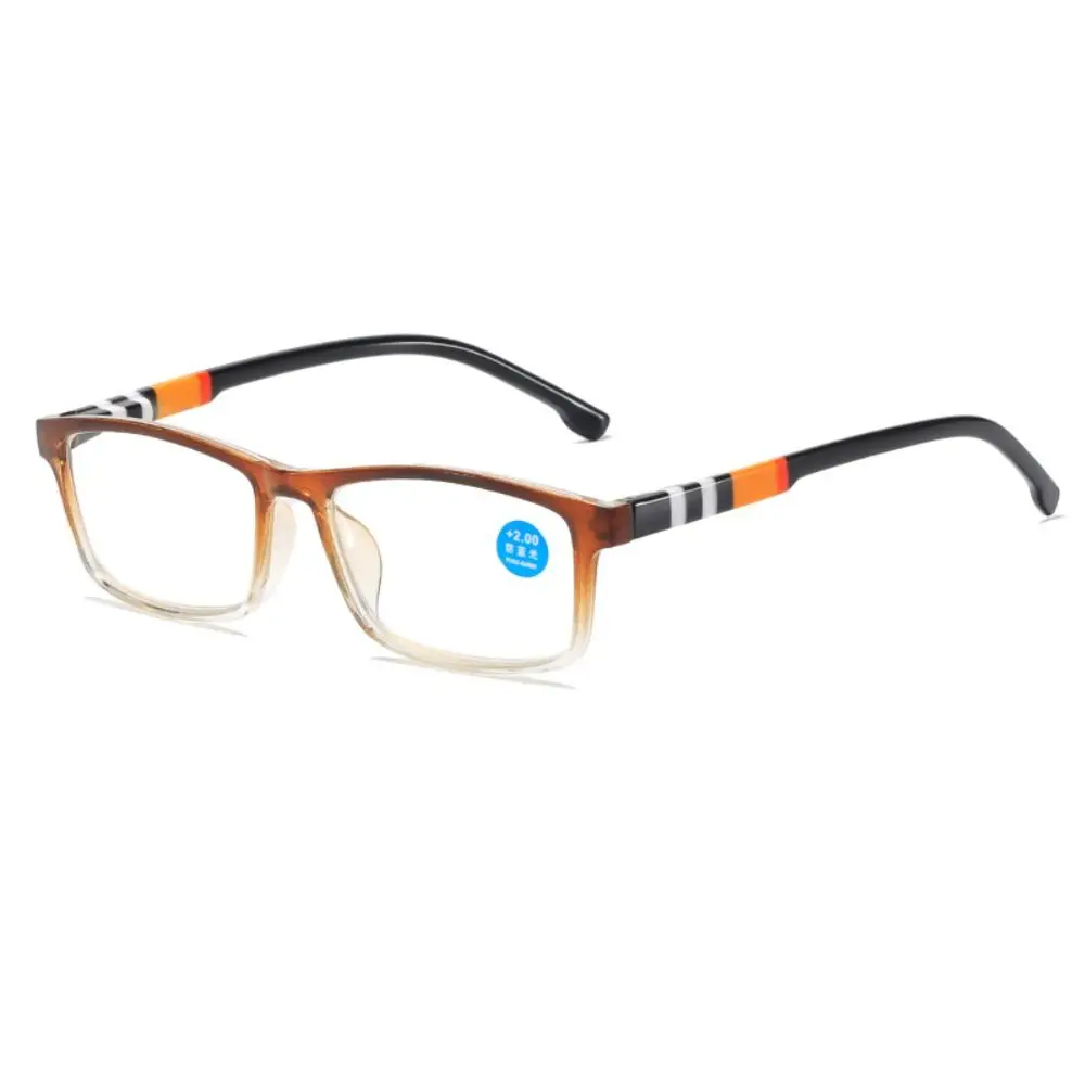 Fashion Portable Elegant Vintage Eyeglasses Anti-Blue Light Ultra Light Frame Reading Glasses