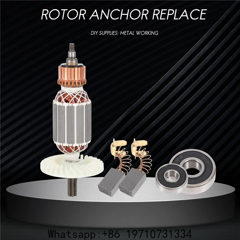 Fresh 220V Rotor Anchor Replace For Hitachi 360591E DH40MRY DH40M DH40MR DH40SR DH40FR Spline Shank Rotary Hammer