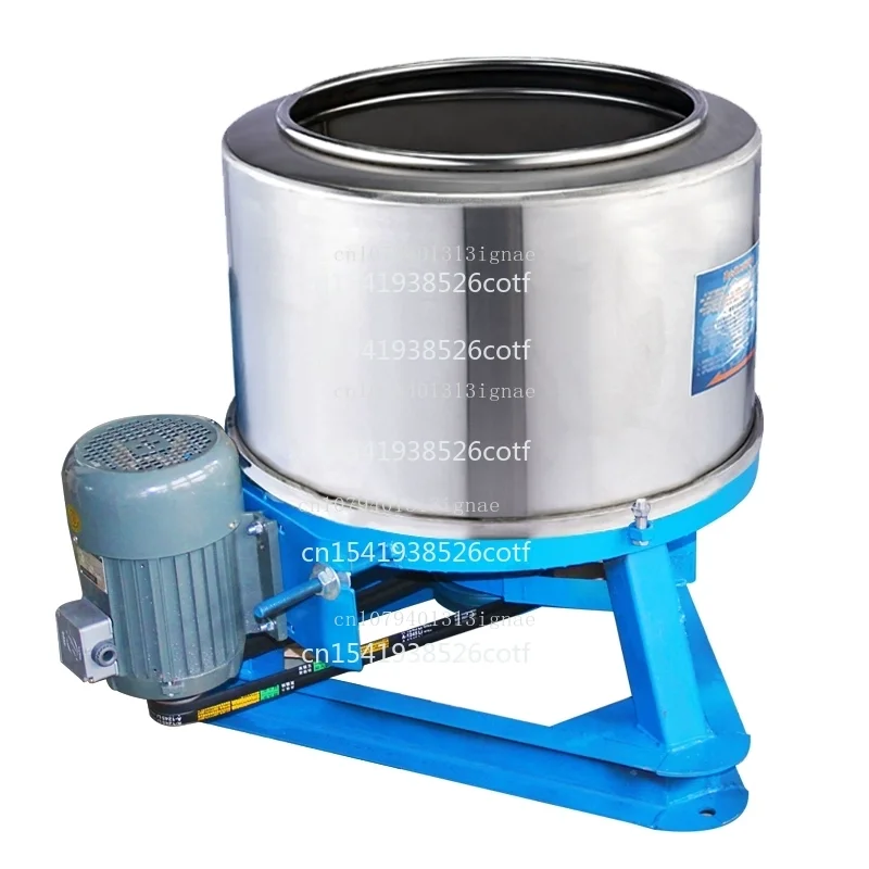 Large-capacity 100 kg dehydrator drying machine large-scale drying bucket single-throw industrial centrifuge