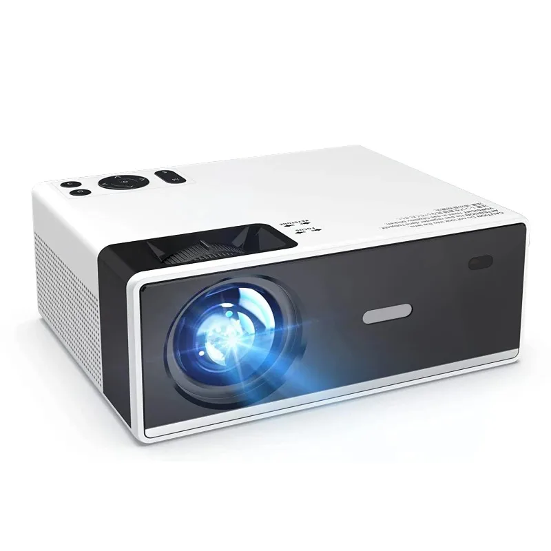 Projetor inteligente LED portátil de venda quente 1080P Full HD Movie Cinema apresenta home theater sem fio