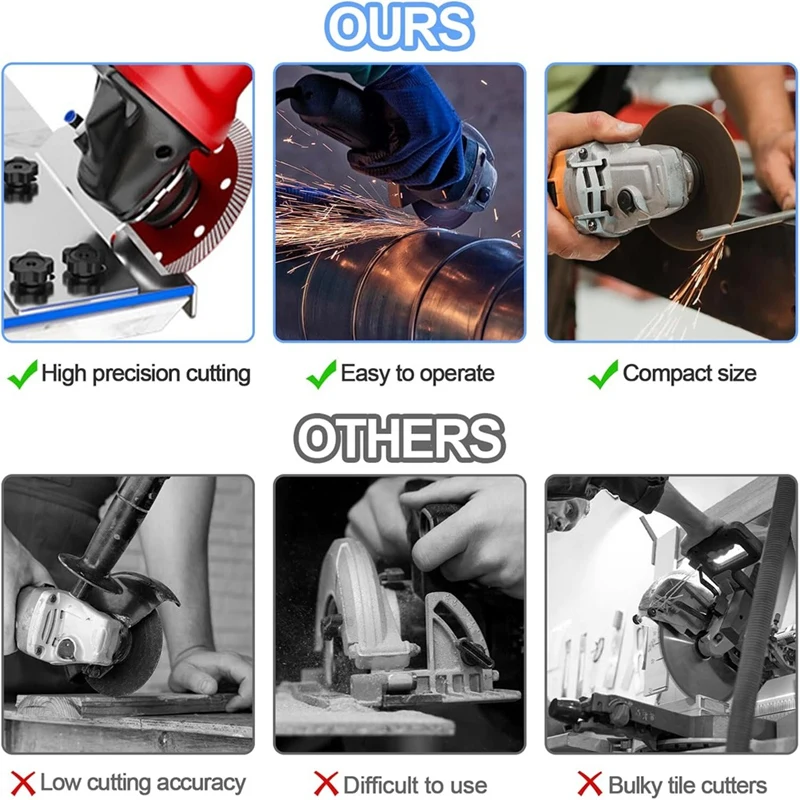 BAAG-45 องศากระเบื้อง Chamfering เครื่องมือ,เครื่องบดมุม Stand Holder,สําหรับ 100-ประเภทเครื่องบดมุม,เครื่องมือตัดปรับได้,เครื่องบด