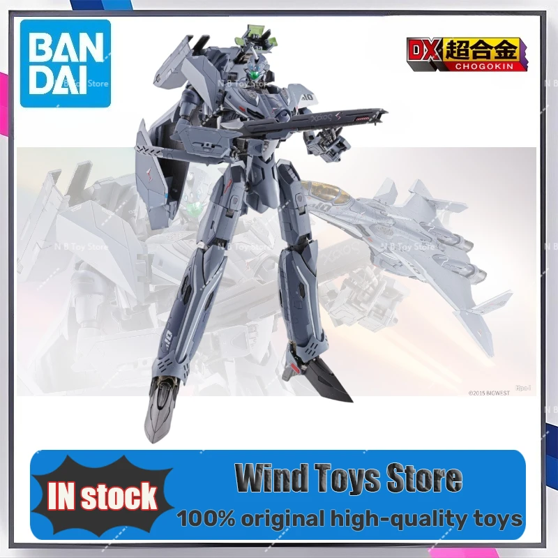 

In Stock 100% Original BANDAI DX Chogokin VF-31A Kairos Macross 10th Anniversary Authentic Collectible Figure