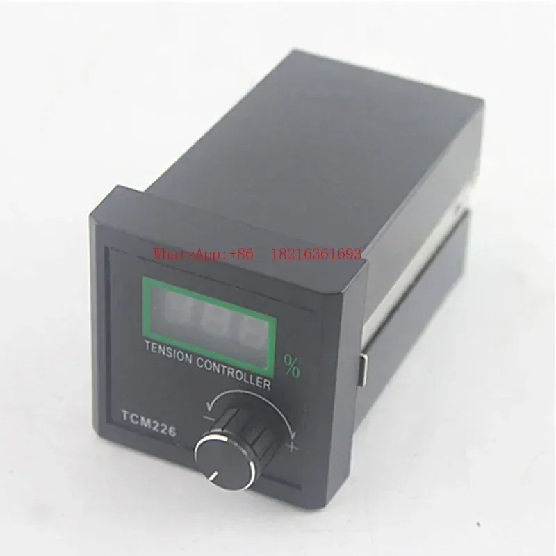 Limited Offer Manual Tension Controller Micro Magnetic Powder Regulator TCM226 Tension Controller Clutch Brake Laminating Mach