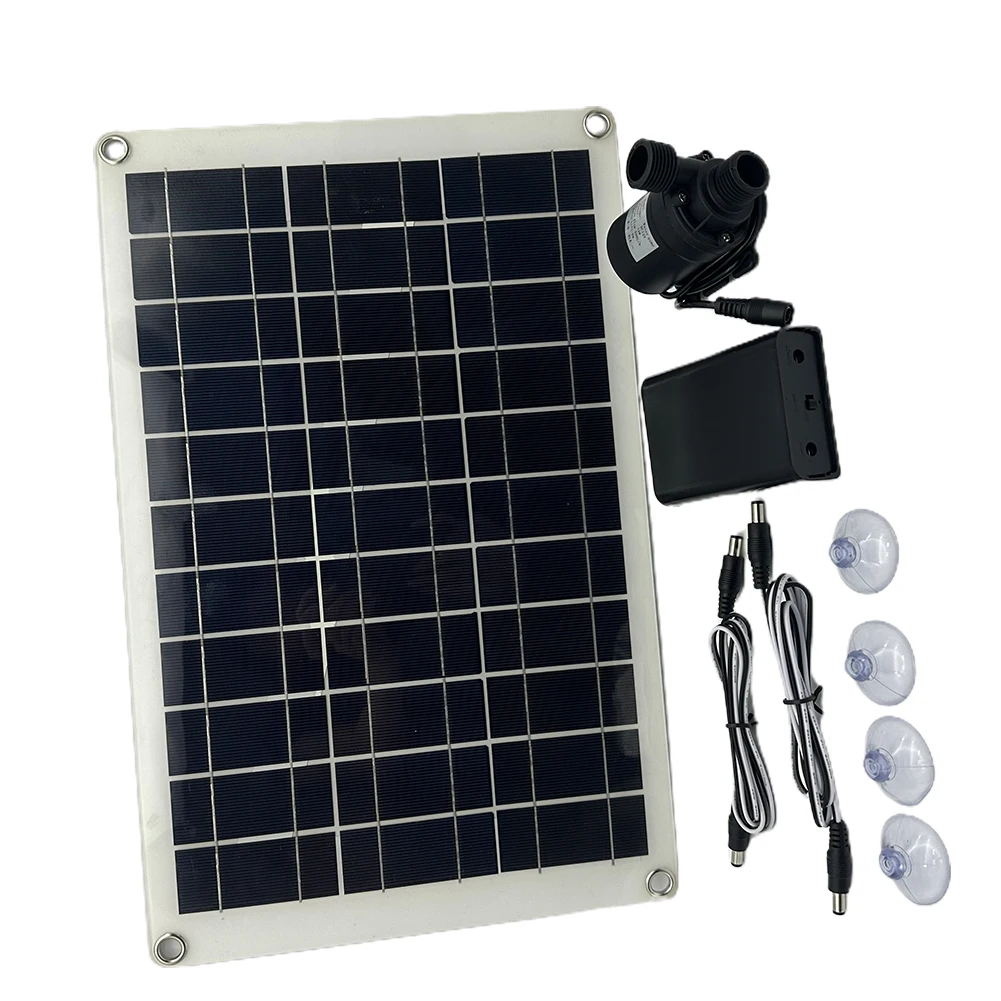 Brushless Solar Water Pump Kit 800L/H Powerful Solar Water Pump Solar Power Water Pump For Pool Bird Bath Pond Garden Fountain