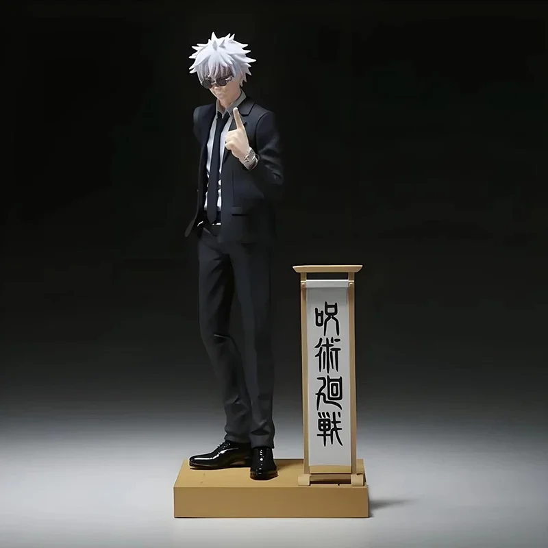 

Original and in-stock eyewear factory DIORAMA Jujutsu Kaisen crosstalk by Gojo Satoru suit and landscape figurine Collect gifts