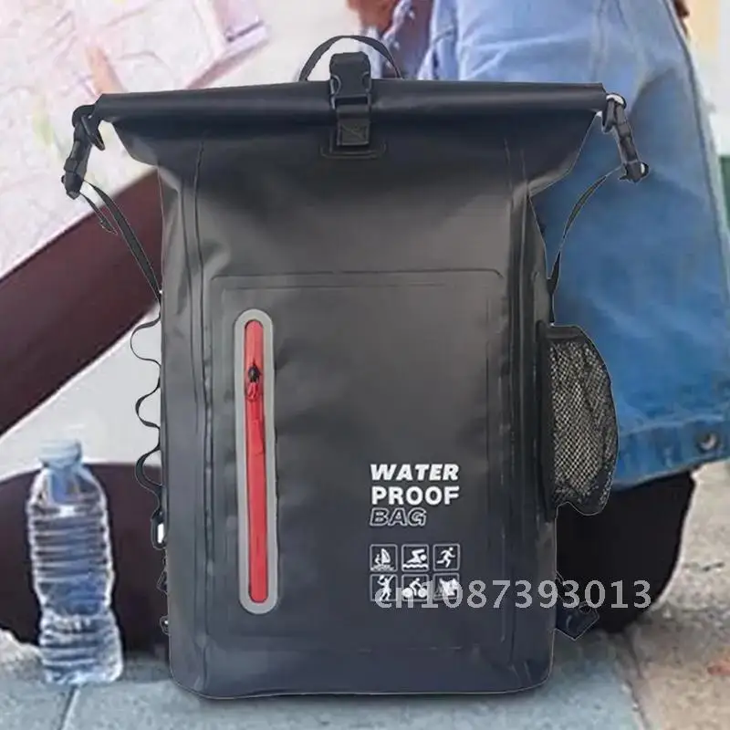 Dry Storage Bag Backpack Large Capacity Backpack Marine Comfortable Bags Bag Strips For Versatile Dry Outdoor Travel Reflective