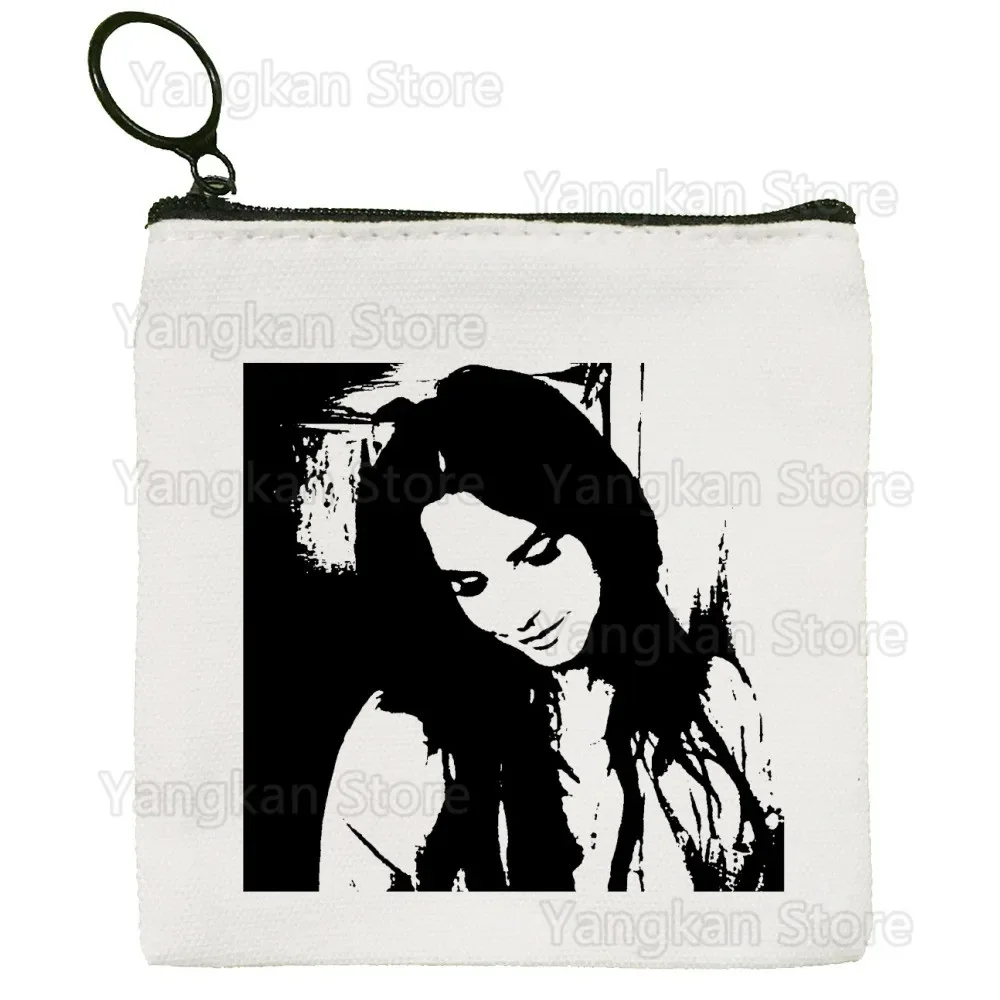 

Lana Del Rey Ldr New Women Mini Coin Purses Original Card Holder Small Wallets Change Money Bag