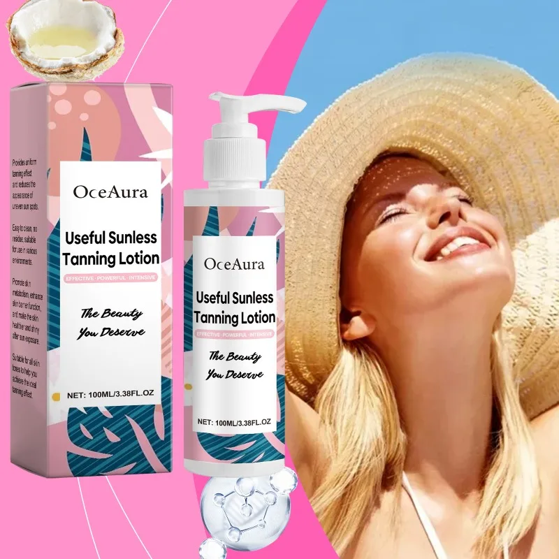 Letni balsam do opalania na świeżym powietrzu Delikatnie nawilżający żel do opalania z efektem brązu pszenicy Odświeżający żel naprawczy